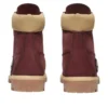 6-Inch Premium Waterproof Boot „Burgundy Beige Nubuck“
