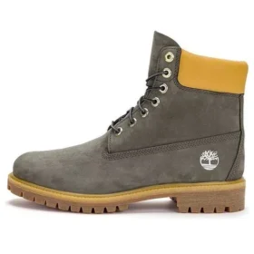 6-Inch Premium Waterproof Boot „Dark Green Nubuck“