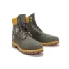 6-Inch Premium Waterproof Boot „Dark Green Nubuck“