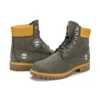 6-Inch Premium Waterproof Boot „Dark Green Nubuck“