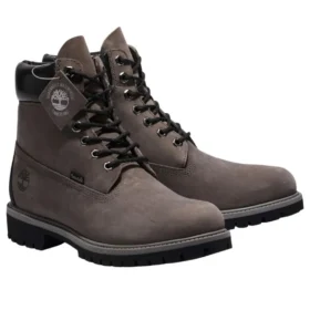 6-Inch Premium Waterproof Boot „Dark Grey Schwarz“