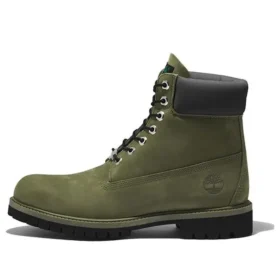 6-Inch Premium Waterproof Boot „Grünes Nubuk“