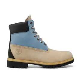 6-Inch Premium Waterproof Boot „Light Beige Blue“