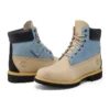 6-Inch Premium Waterproof Boot „Light Beige Blue“