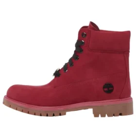 6-Inch Premium Waterproof Boot „Medium Red Black“