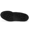 6-Inch Premium Waterproof Boot mit breiter Passform „Schwarzes Nubukleder mit Lila“