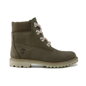6-Inch Premium Waterproof Boot mit breiter Passform, wasserdicht „Olive Nubuck“