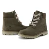 6-Inch Premium Waterproof Boot mit breiter Passform, wasserdicht „Olive Nubuck“