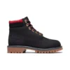 6-Inch Premium Waterproof Boot „Schwarz-Rot“