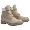 6-Inch Premium Waterproof „Medium Grey Nubuck Light Green“