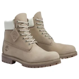 6-Inch Premium Waterproof „Medium Grey Nubuck Light Green“