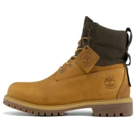 6-Inch Premium Waterproof ReBOTL Stiefel mit breiter Passform „Weizen-Nubuk und Stoff“