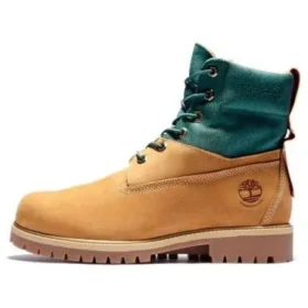6-Inch Premium Waterproof ReBOTL-Stiefel „Weizen-Nubuk und Stoff“
