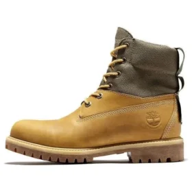 6-Inch Premium Waterproof ReBOTL-Stiefel „Weizen-Nubuk und Stoff“