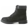 6-Inch Premium Waterproof Stiefel mit breiter Passform, wasserdicht, „Schwarz Nubuck“