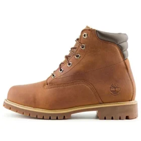 6-Inch Stiefel Alburn mit breiter Passform „Braun“