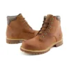 6-Inch Stiefel Alburn mit breiter Passform „Braun“