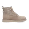 6-Inch-Stiefel aus Leder und Stoff mit Vibram-Sohle „Taupe“