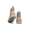 6-Inch-Stiefel aus Leder und Stoff mit Vibram-Sohle „Taupe“