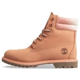 6-Inch Stiefel mit doppeltem Kragen, wasserdicht „Pink Ombre“