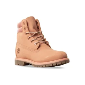 6-Inch Stiefel mit doppeltem Kragen, wasserdicht „Pink Ombre“