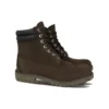 6-Inch-Stiefel mit doppeltem Schaft „Dark Chocolate Nubuck“