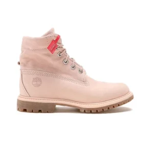 6-Inch Stiefel mit Etikett „Hellrosa“