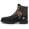 6-Inch-Stiefel zum Mondneujahr „Schwarz Nubuck“