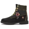 6-Inch-Stiefel zum Mondneujahr „Schwarz Nubuck“