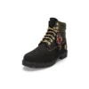 6-Inch-Stiefel zum Mondneujahr „Schwarz Nubuck“