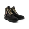 6-Inch-Stiefel zum Mondneujahr „Schwarz Nubuck“