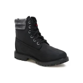 6-Inch Waterville-Stiefel mit doppeltem Kragen „Schwarz“