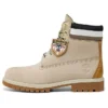 6-Zoll-Heritage-Cupsole-Stiefel „Beige Nubuk mit Schwarz“