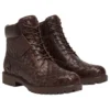 6-Zoll-Premium-Stiefel „Woven Dark Brown“