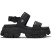 Adley Way Riemchensandalen „Schwarz“