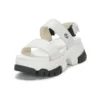 Adley Way Riemchensandalen „Weiß“