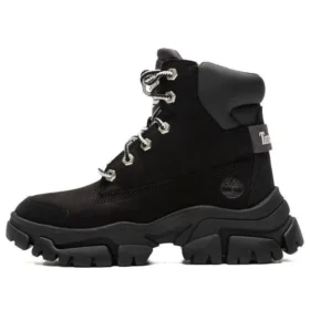 Adley Way Sneaker-Stiefel „Schwarz Nubuck“