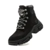 Adley Way Sneaker-Stiefel „Schwarz Nubuck“