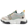 Adley Way Sneaker „Weißes Nubuk und Grau“