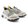 Adley Way Sneaker „Weißes Nubuk und Grau“