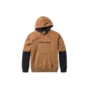 All Gender Hoodie mit Baumstickerei „Braun“