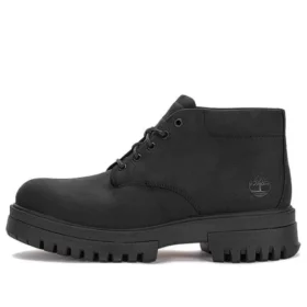 Arbor Road Wasserdichter Chukka-Stiefel „Schwarz Full Grain“