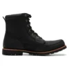 Attleboro 6-Inch Boot „Schwarzes Vollnarbenleder“