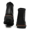 Attleboro 6-Inch Boot „Schwarzes Vollnarbenleder“