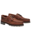 Authentic 3-Eye Lug Handsewn Boat „Braun“