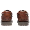 Authentic 3-Eye Lug Handsewn Boat „Braun“