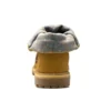 Authentic Waterproof Roll-Top Stiefel mit Blumenprint „Weizen Grey“