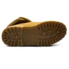 Authentic Waterproof Roll-Top Stiefel mit Blumenprint „Weizen Grey“