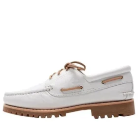 Authentische handgenähte Schuhe „White Full Grain“