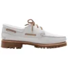Authentische handgenähte Schuhe „White Full Grain“